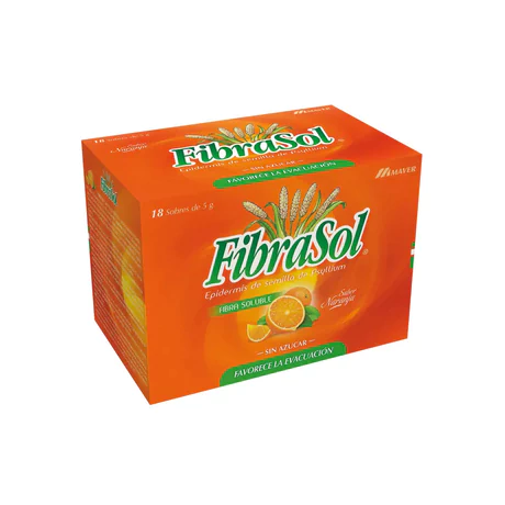 FIBRASOL NARANJA 5G 18 SOBRES