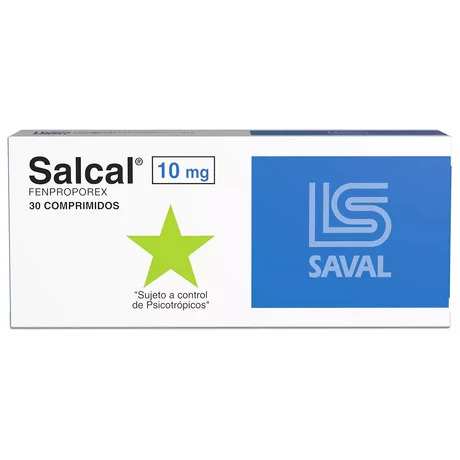 SALCAL FENPROPOREX 10MG 30 COMPRIMIDOS