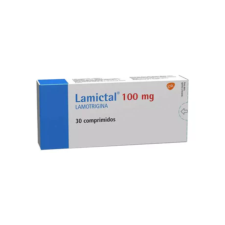 LAMICTAL (R) LAMOTRIGINA 100MG 30 COMPRIMIDOS