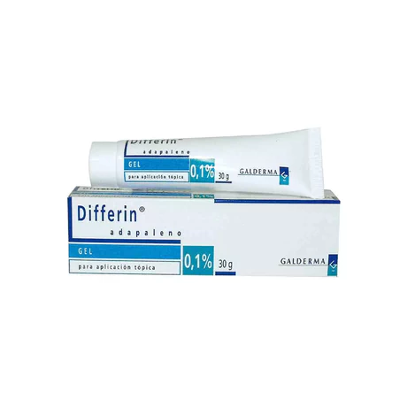 DIFFERIN ADAPALENO 0.1% GEL TÓPICO 30G