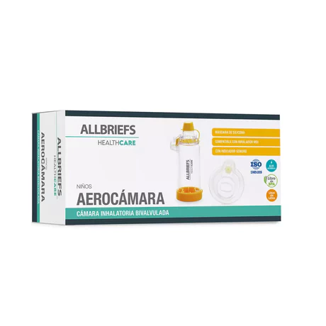 AEROCÁMARA BIVALVULADA PEDIÁTRICA