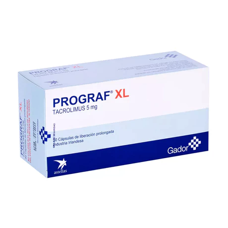 PROGRAF XL (R) TACROLIMUS 5MG 50 CÁPSULAS
