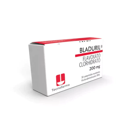 BLADURIL FLAVOXATO 200MG 30 COMPRIMIDOS RECUBIERTOS