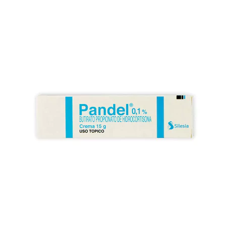 PANDEL 0,1% HIDROCORTISONA CREMA TÓPICA 15G