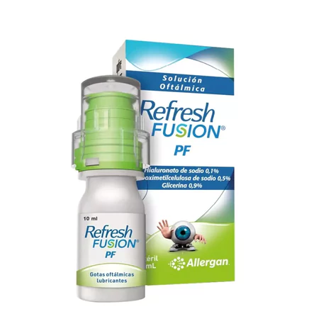 REFRESH FUSION PF SOLUCIÓN OFTÁLMICA 10ML