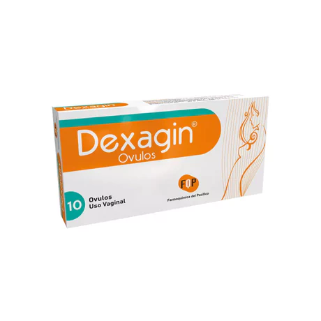 DEXAGIN DEXAMETASONA / IODOHIDROXIQUINOLEINA 10 ÓVULOS