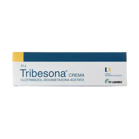 TRIBESONA CLOTRIMAZOL / DEXAMETASONA ACETATO CREMA TÓPICA 20G