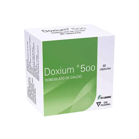 DOXIUM DOBESILATO DE CALCIO 500MG 60 CÁPSULAS