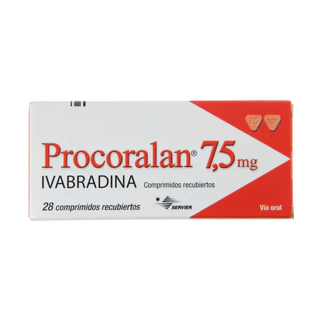 PROCORALAN IVABRADINA 7.5MG 28 COMPRIMIDOS RECUBIERTOS