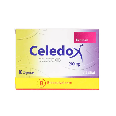 CELEDOX (B) CELECOXIB 200MG 30 CÁPSULAS