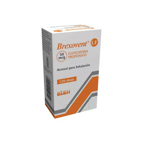 BREXOVENT LF FLUTICASONA 50MCG INHALACIÓN 120 DOSIS