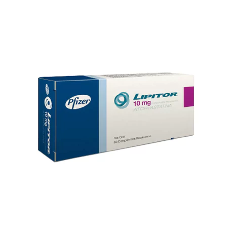 LIPITOR (R) ATORVASTATINA 10MG 60 COMPRIMIDOS RECUBIERTOS