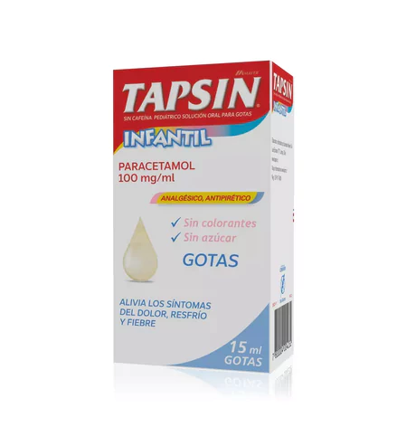 TAPSIN PEDIATRICO 100MG/ML GOTAS 15ML