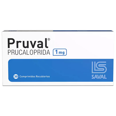 PRUVAL PRUCALOPRIDA 1MG 30 COMPRIMIDOS RECUBIERTOS