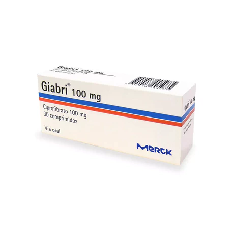 GIABRI (B) CIPROFIBRATO 100MG 30 COMPRIMIDOS
