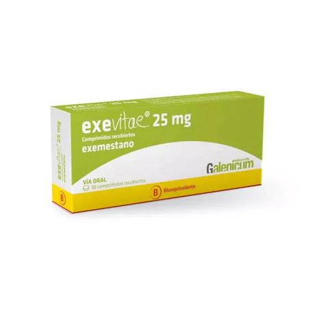EXEVITAE (B) EXEMESTANO 25MG 30 COMPRIMIDOS RECUBIERTOS