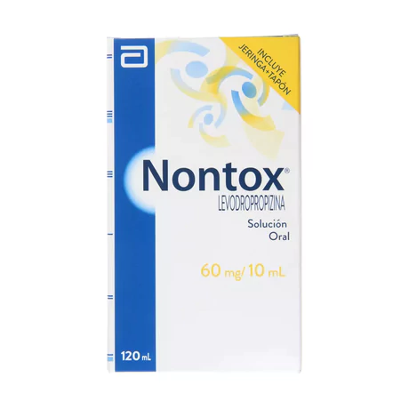 NONTOX LEVODROPROPIZINA 60MG/10ML JARABE 120ML