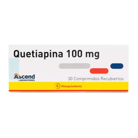 QUETIAPINA (B) 100MG 30 COMPRIMIDOS RECUBIERTOS