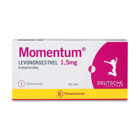 MOMENTUM (B) LEVONORGESTREL 1.5MG 1 COMPRIMIDO