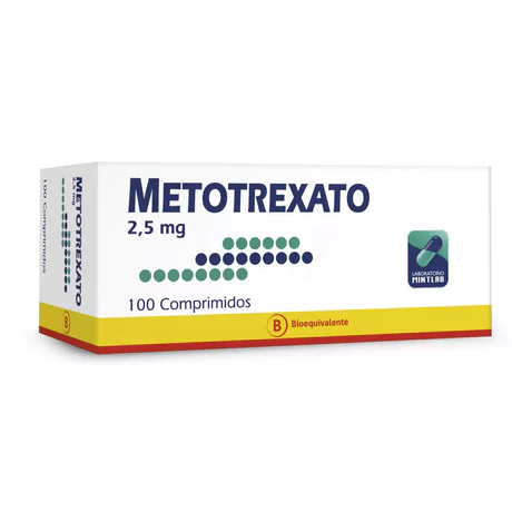 METOTREXATO (B) 2.5MG 100 COMPRIMIDOS