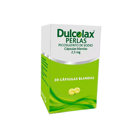 DULCOLAX PICOSULFATO DE SODIO 2.5MG 30 CÁPSULAS BLANDAS