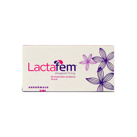 LACTAFEM DESOGESTREL 28 COMPRIMIDOS RECUBIERTOS