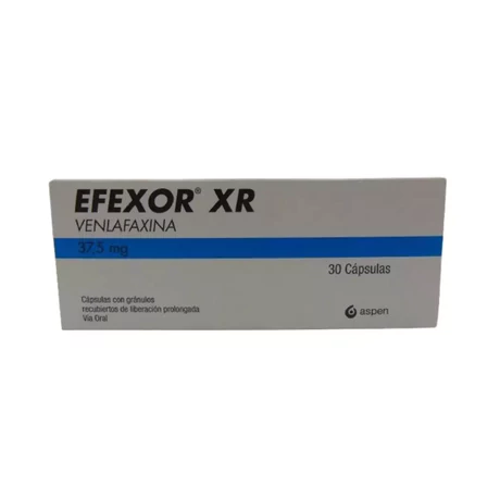 EFEXOR XR (R) VENLAFAXINA 37.5MG 30 CÁPSULAS