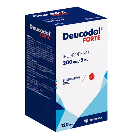 DEUCODOL FORTE IBUPROFENO 200MG/5ML JARABE 120ML