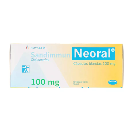 SANDIMMUN NEORAL CICLOSPORINA 100MG/ML JARABE 50ML