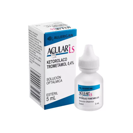 ACULAR LS (B) KETOROLACO 0.4% SOLUCIÓN OFTÁLMICA 5ML