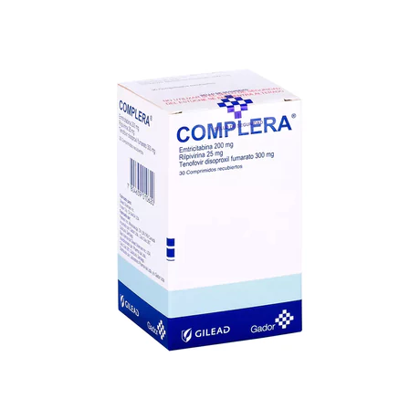 COMPLERA 30 COMPRIMIDOS RECUBIERTOS