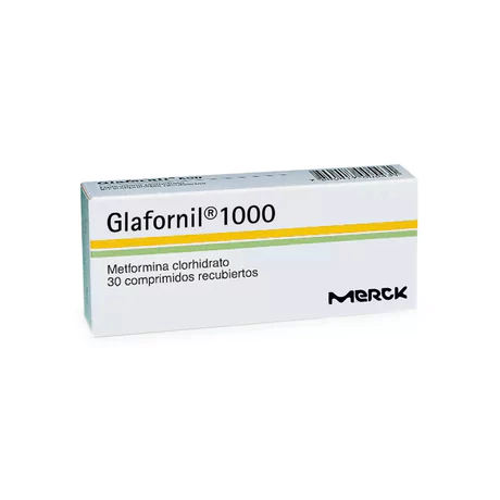 GLAFORNIL (R) METFORMINA 1000MG 30 COMPRIMIDOS RECUBIERTOS