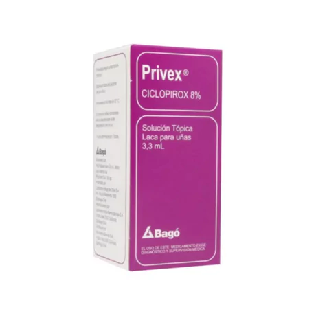 PRIVEX CICLOPIROX 8% LACAS PARA UÍ±AS 3.3ML
