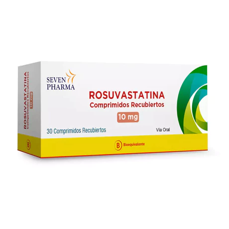 ROSUVASTATINA (B) 10MG 30 COMPRIMIDOS RECUBIERTOS