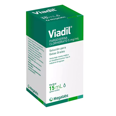 VIADIL PARGEVERINA 5MG/ML ORAL GOTAS 15ML