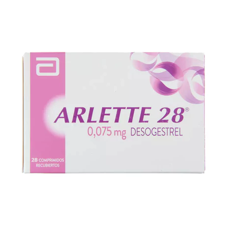 ARLETTE 28 DESOGESTREL 28 COMPRIMIDOS RECUBIERTOS