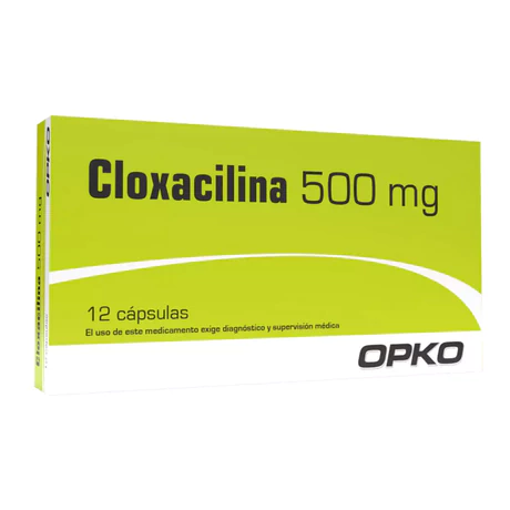 CLOXACILINA 500MG 12 CAPSULAS
