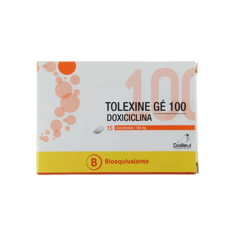 TOLEXINE GÍ‰ (B) DOXICICLINA 100MG 15 COMPRIMIDOS