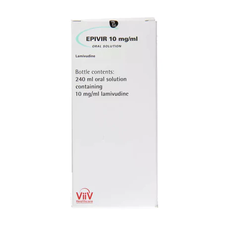 EPIVIR LAMIVUDINA 10MG/ML JARABE 240ML