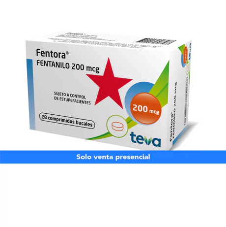 FENTORA FENTANILO 200MCG 28 COMPRIMIDOS