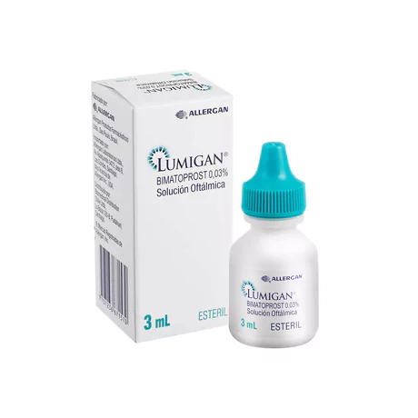LUMIGAN (B) BIMATOPROST 0.03% SOLUCIÓN OFTÁLMICA 3ML