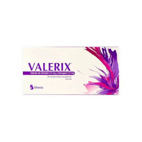 VALERIX ESTRADIOL / DIENOGEST 2MG/2MG 30 COMPRIMIDOS RECUBIERTOS