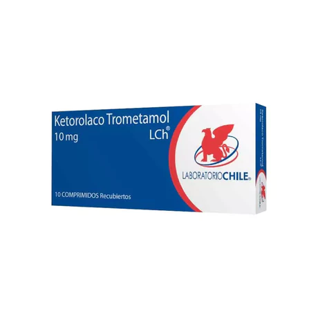 KETOROLACO 10MG 10 COMPRIMIDOS RECUBIERTOS