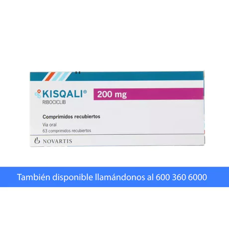 KISQALI RIBOCICLIB 200MG 63 COMPRIMIDOS RECUBIERTOS