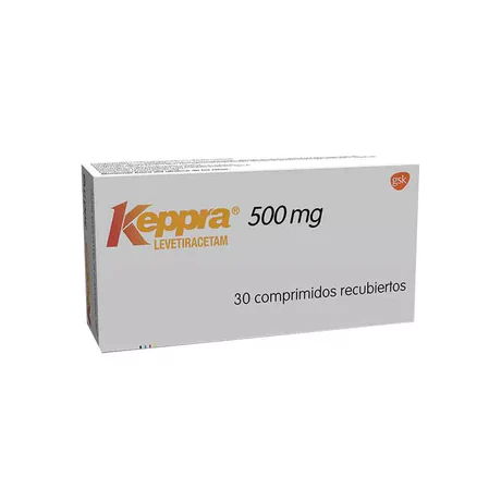 KEPPRA (R) LEVETIRACETAM 500MG 30 COMPRIMIDOS RECUBIERTOS