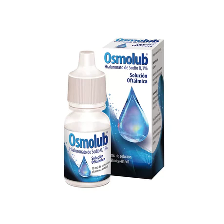 OSMOLUB 0.1% SOLUCIÓN OFTALMICA 10ML
