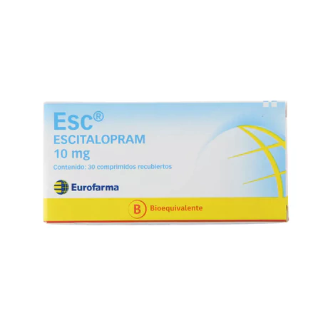 ESC (B) ESCITALOPRAM 10MG 30 COMPRIMIDOS RECUBIERTOS