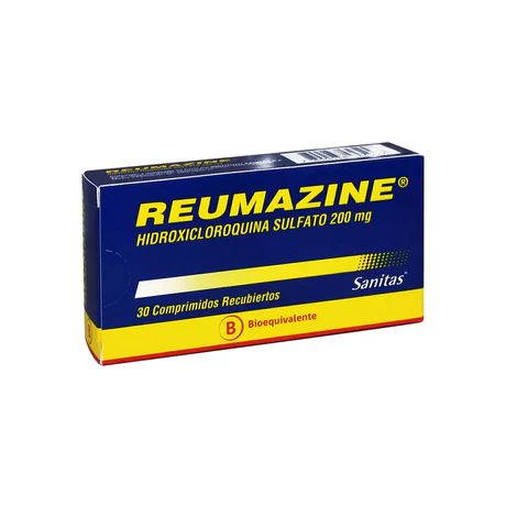 REUMAZINE (B) HIDROXICLOROQUINA 200MG 30 COMPRIMIDOS RECUBIERTOS