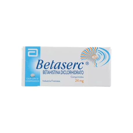 BETASERC (R) BETAHISTINA 24MG 30 COMPRIMIDOS