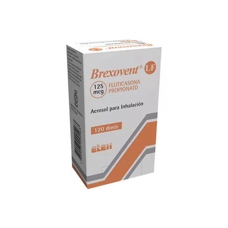 BREXOVENT LF FLUTICASONA 125MCG INHALACIÓN 120 DOSIS